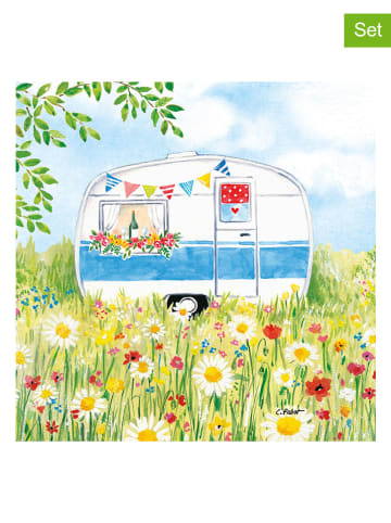 ppd Serwetki (40 szt.) "Happy Camping" ze wzorem