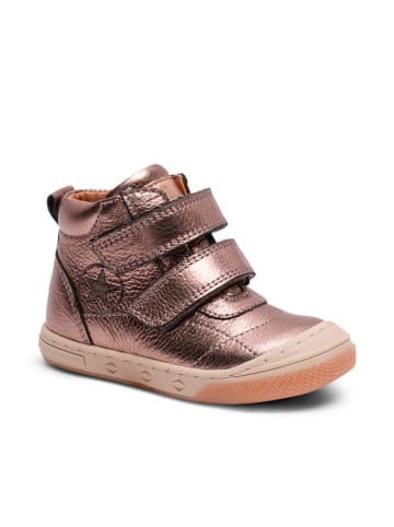 bisgaard Leder-Sneakers in Rosegold
