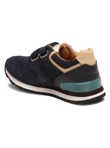 bisgaard Skórzane sneakersy w kolorze granatowym