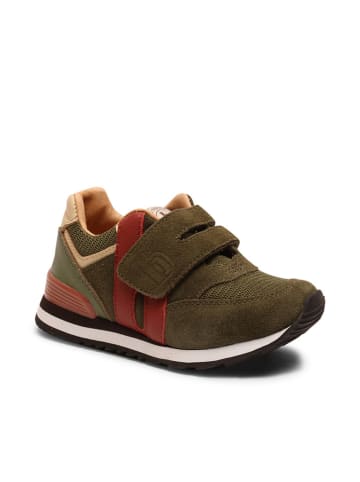 bisgaard Leren sneakers kaki