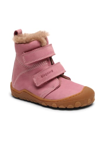 bisgaard Leder-Boots in Rosa