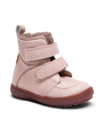 bisgaard Leder-Boots iin Rosa