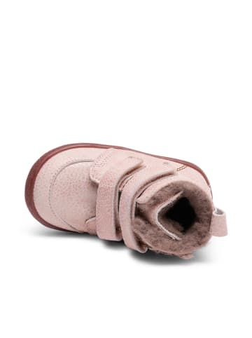 bisgaard Leder-Boots iin Rosa