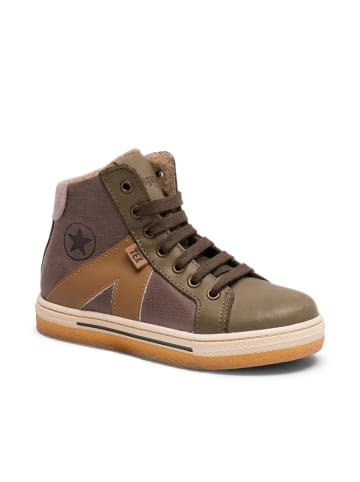 bisgaard Leren boots kaki