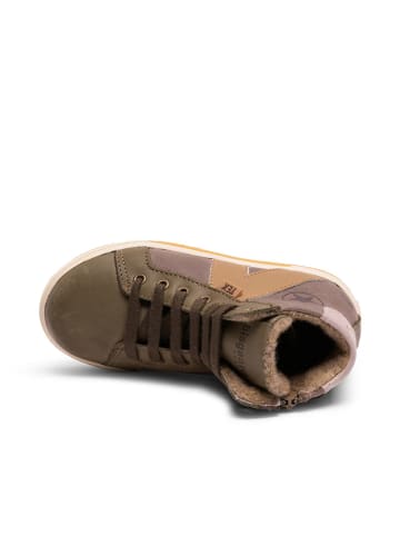 bisgaard Leren boots kaki