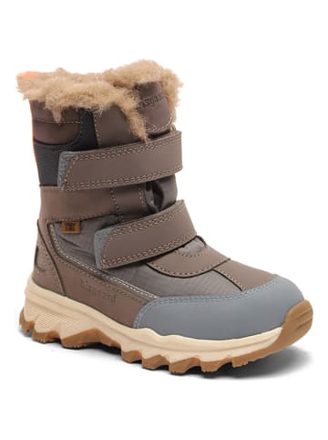 bisgaard Leren winterboots grijs