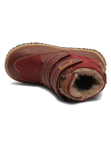 bisgaard Leren boots bordeaux