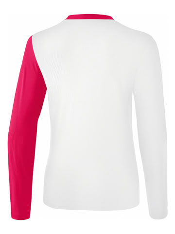 erima Trainingsshirt "5-C" in Weiß/ Pink/ Grau