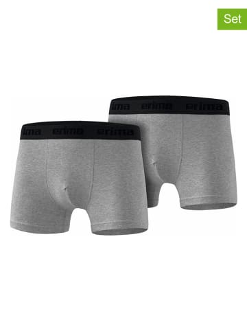 erima 2er-Set: Boxershorts in Grau