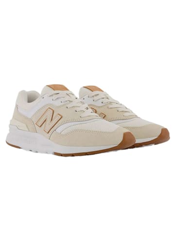 New Balance Sneakers "997" in Creme/ Weiß