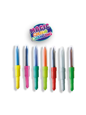 SES Blow Airbrush Pens "Magic Farbwechsel" - 7 Stück - ab 5 Jahren
