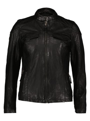 7eleven Lederjacke "Alina" in Schwarz