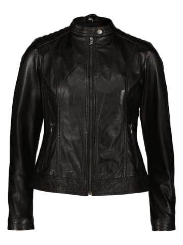 7eleven Lederjacke "Merryl" in Schwarz