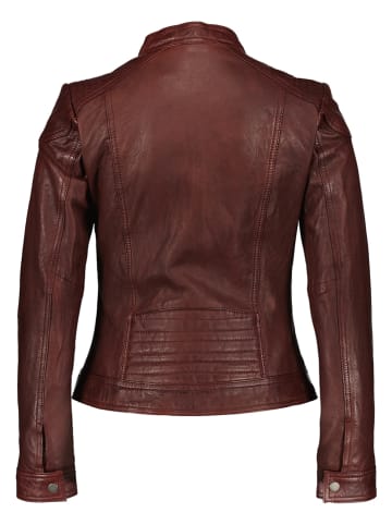 7eleven Lederjacke "Terra" in Bordeaux