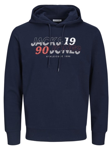 Jack & Jones Hoodie "Work" donkerblauw