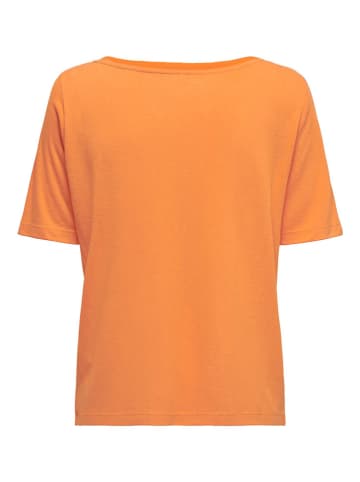 ONLY Koszulka "Elise" w kolorze pomarańczowym