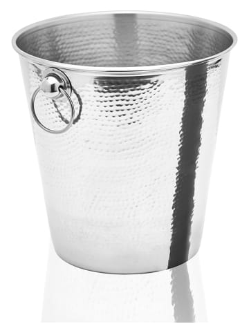 AMARE Champagnerkühler in Silber - (H)22,5 x Ø 21 cm