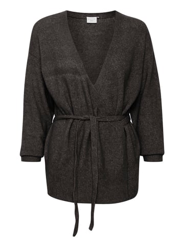 KAFFE curve Vest "Welly" antraciet