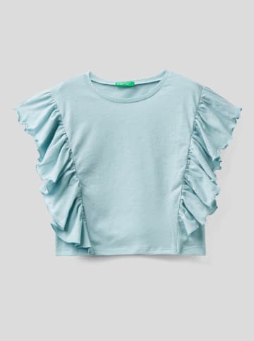 Benetton Koszulka w kolorze błękitnym