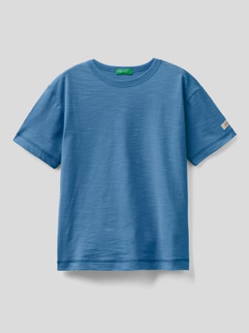 Benetton Koszulka w kolorze niebieskim