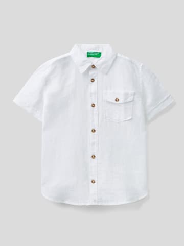 Benetton Koszula w kolorze białym