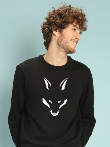 WOOOP Sweatshirt "Foxy Shape" zwart