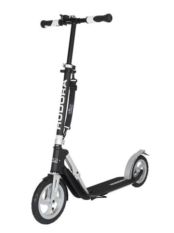 Hudora Scooter "BigWheel® Air 230" in Schwarz/ Weiß - ab 7 Jahren