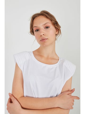 Dioxide Koszulka w kolorze białym