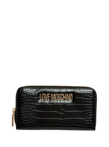 Love Moschino Portfel w kolorze czarnym - 10,5 x 20 x 3 cm