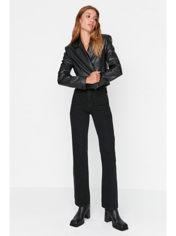 trendyol Dżinsy - Slim fit - w kolorze czarnym