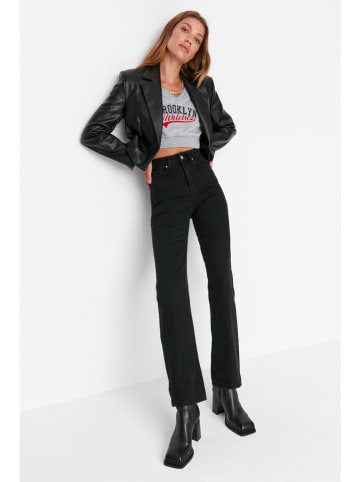 trendyol Dżinsy - Slim fit - w kolorze czarnym