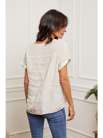 Plume Leinen-Shirt "Fabioza" in Creme