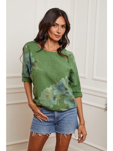 Plume Blouse "Johnson" groen