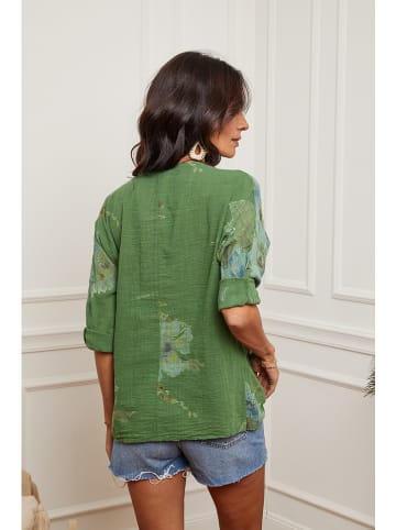 Plume Blouse "Johnson" groen