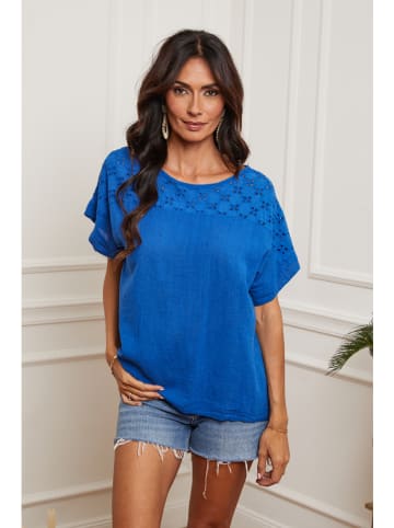Joséfine Bluse "Lutarce" in Blau