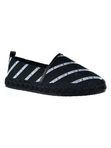 BIG STAR Espadrilles zwart/wit