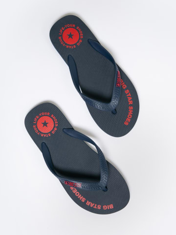 BIG STAR Teenslippers donkerblauw