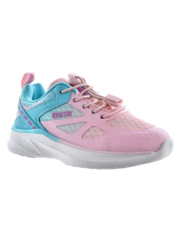 BIG STAR Sneakers lichtroze/turquoise