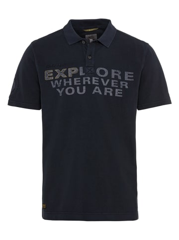 Camel Active Poloshirt in Dunkelblau