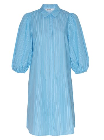 MOSS COPENHAGEN Sukienka w kolorze błękitnym