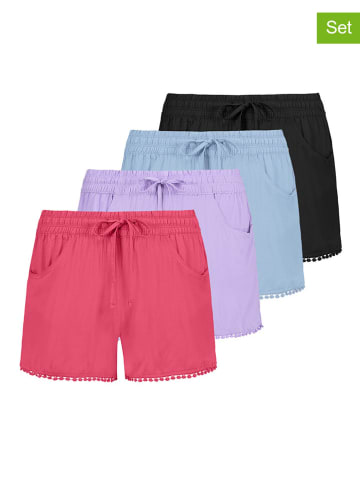 Sublevel 4er-Set: Shorts in Bunt