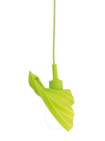 näve Hängeleuchte "Cara" in Grün - (H)120 x Ø 24 cm