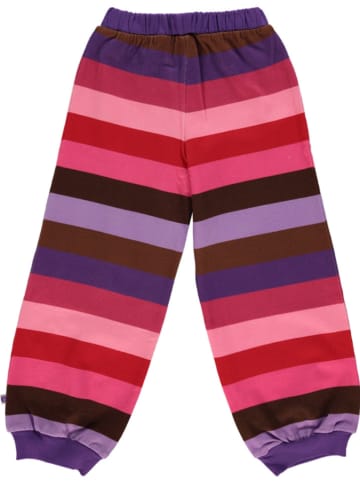 Småfolk Spodnie dresowe w kolorze różowo-fioletowym