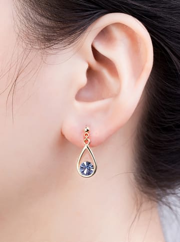 Park Avenue Vergold. Ohrstecker mit Swarovski Kristallen