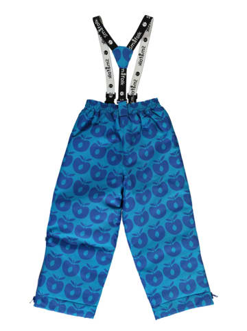 Småfolk Spodnie narciarskie "Apple" w kolorze niebieskim