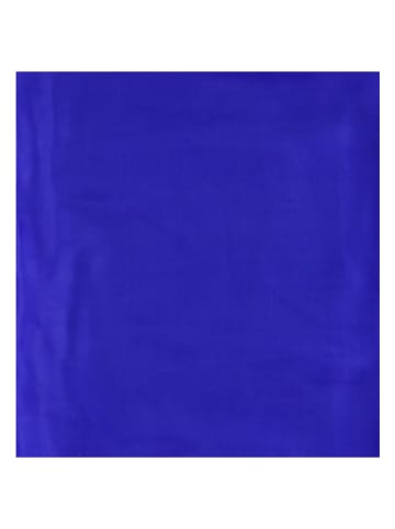 Made in Silk Zijden sjaal blauw - (L)190 x (B)110 cm