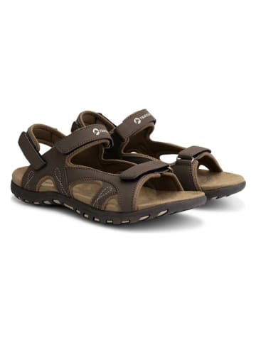 TRAVELIN' Trekkingsandalen "Stranda" in Braun