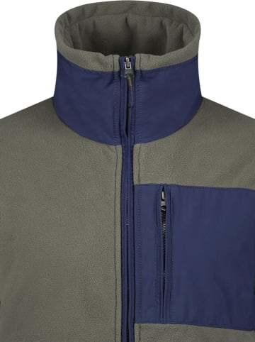 GAASTRA Fleece vest "Viking" kaki/donkerblauw