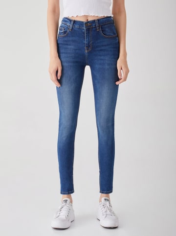 LTB Dżinsy "Amy X Ikeda" - Skinny fit - w kolorze niebieskim