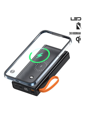 SmartCase Powerbank in Schwarz - 30.000 mAh